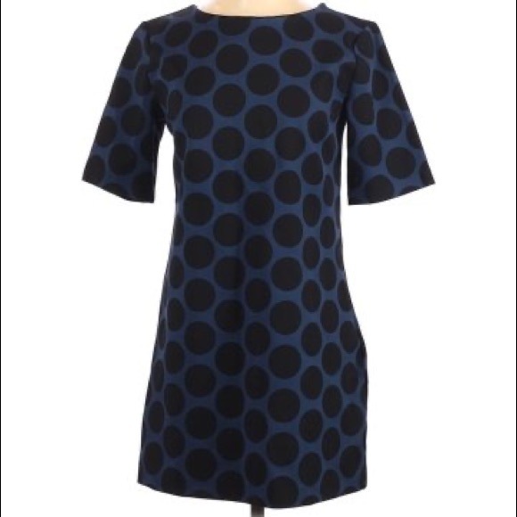 Polka Dot Shift Dress - Picture 1 of 5